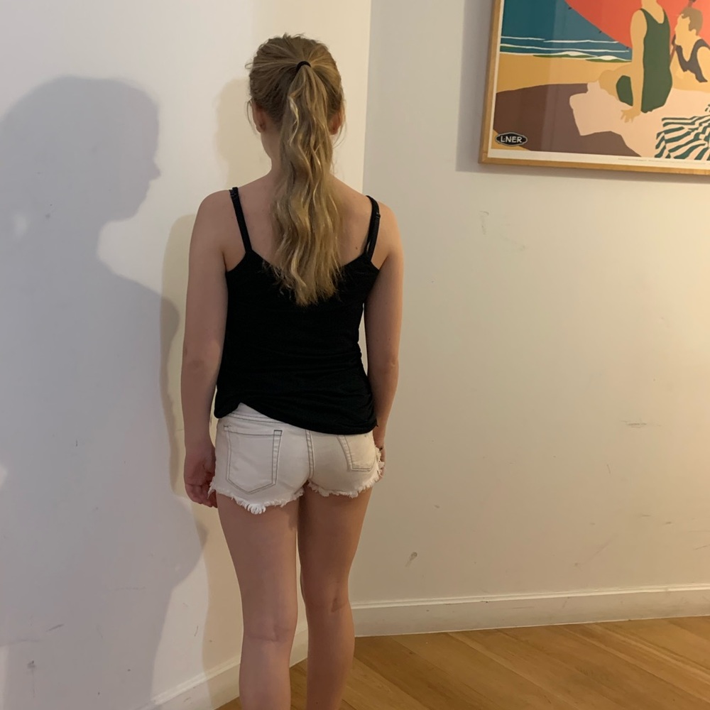 Pacsun White Jean Shorts